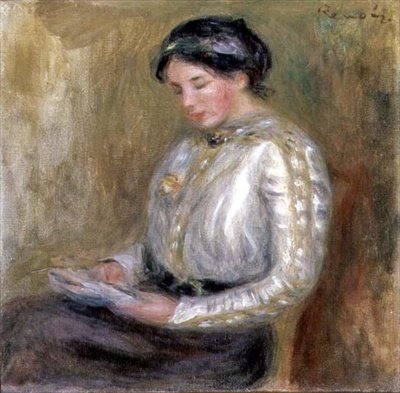 Lesen von Pierre Auguste Renoir