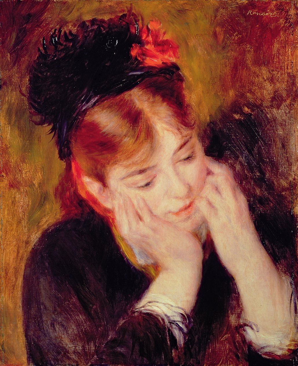 Reflexion von Pierre Auguste Renoir