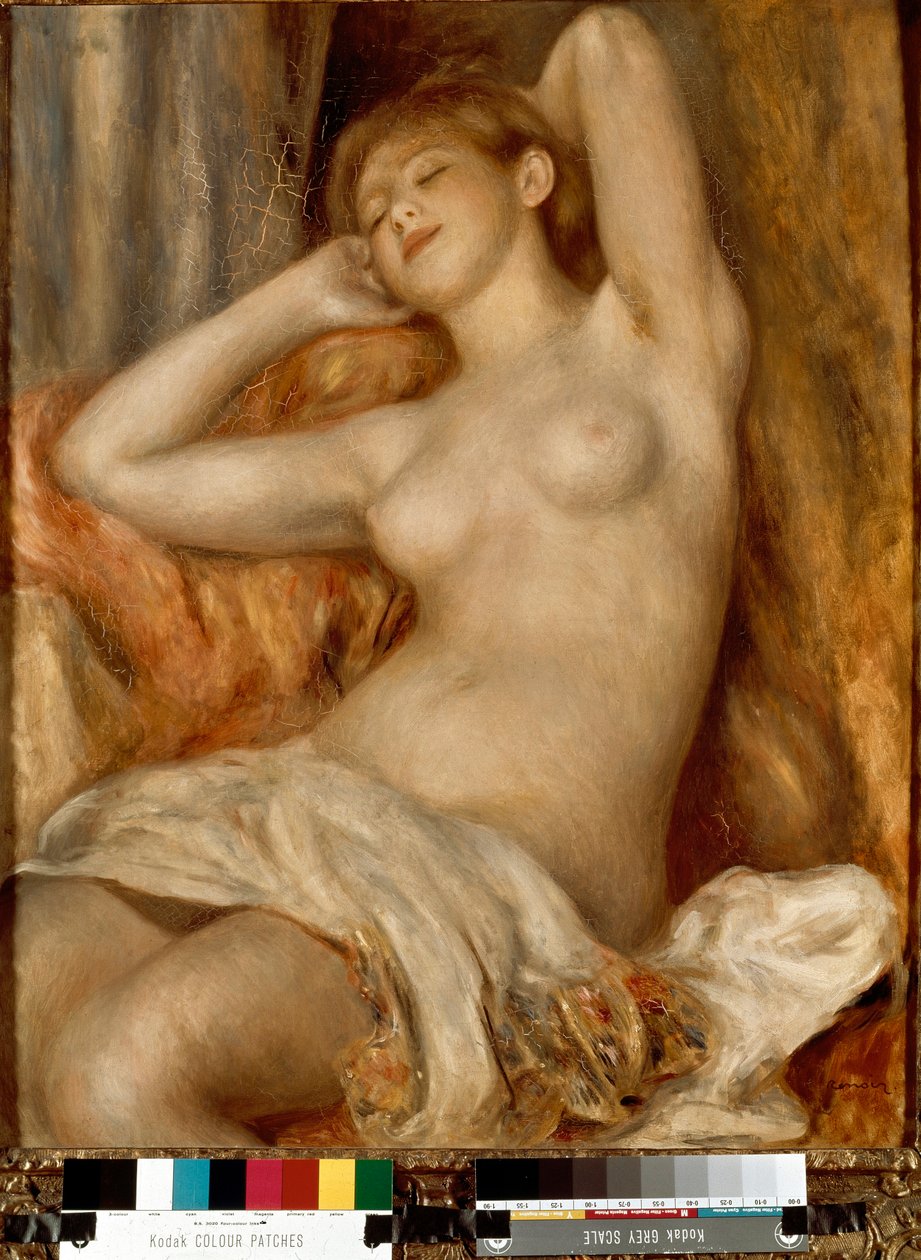 Schlafende Badende von Pierre Auguste Renoir