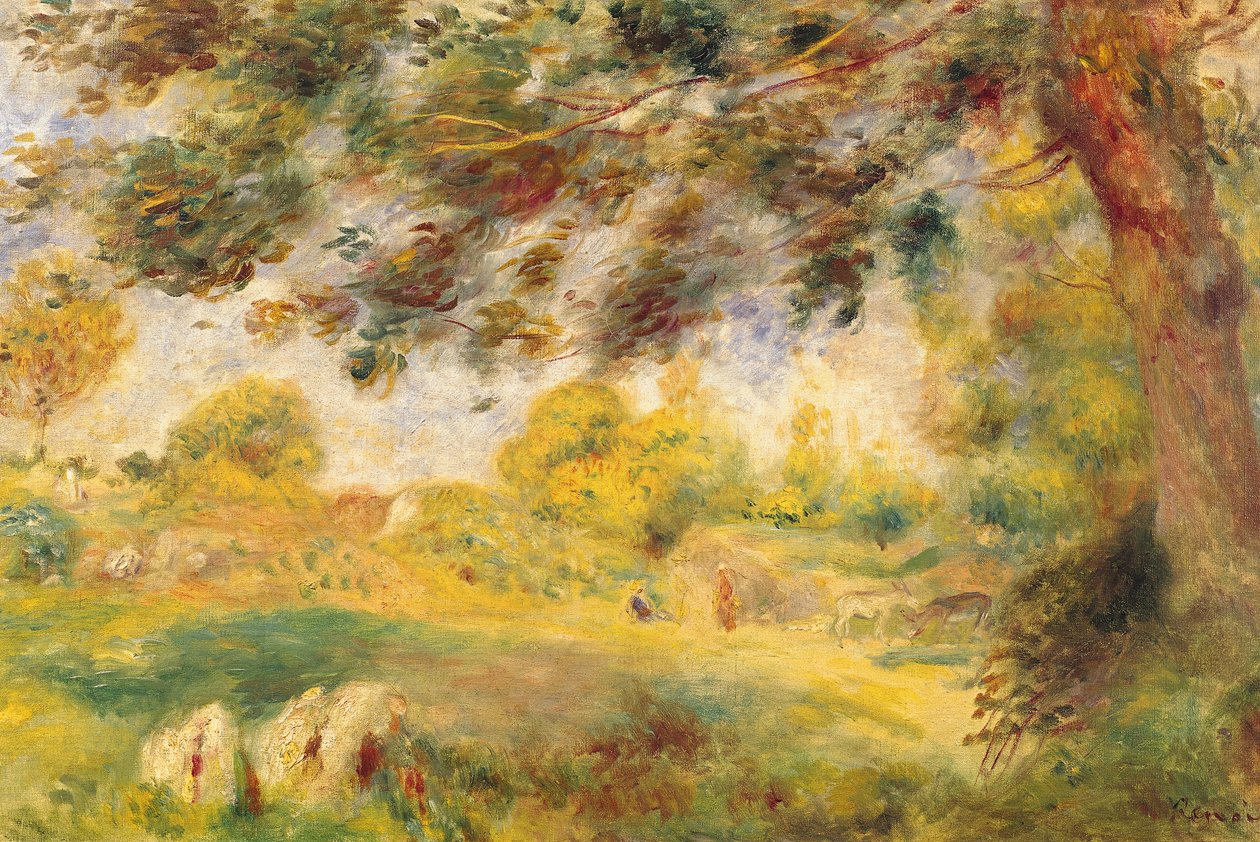 Frühlingslandschaft von Pierre Auguste Renoir