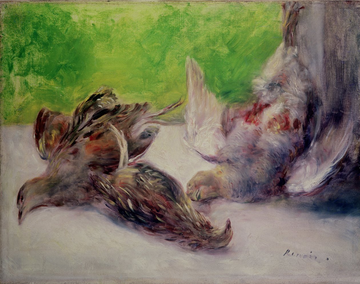 Stillleben mit Fasanen von Pierre Auguste Renoir