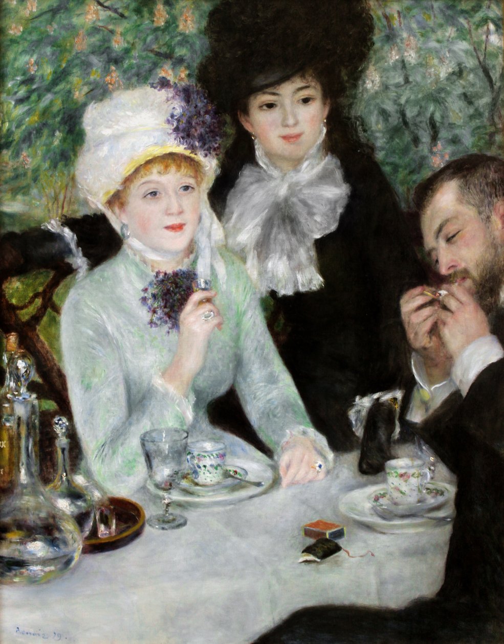 Das Ende des Mittagessens von Pierre Auguste Renoir