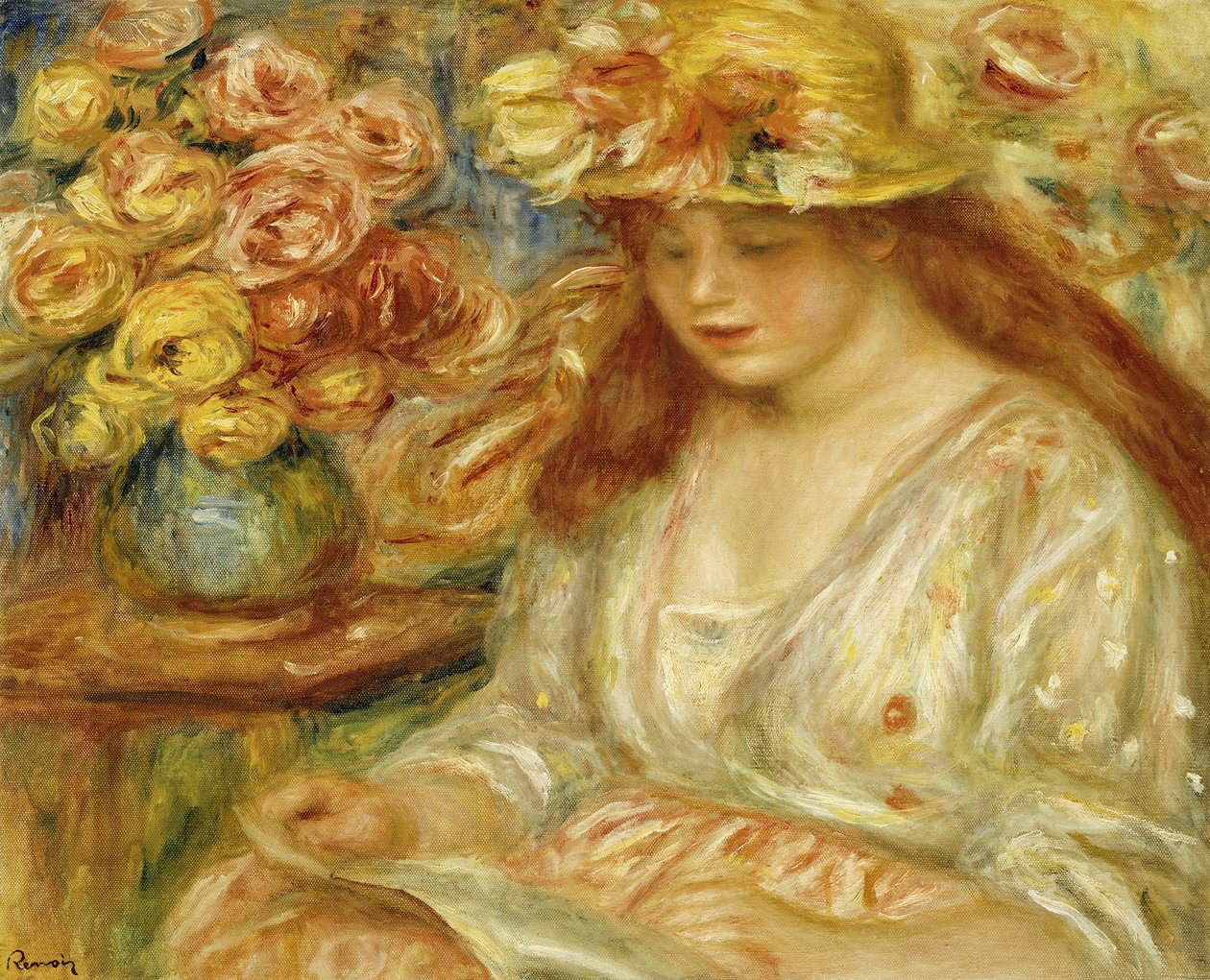 Die Leserin von Pierre Auguste Renoir
