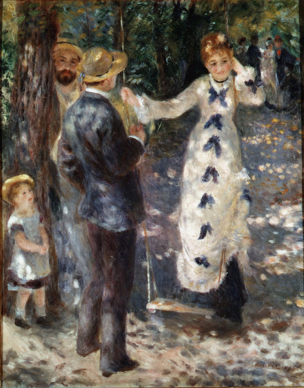 Die Schaukel von Pierre Auguste Renoir