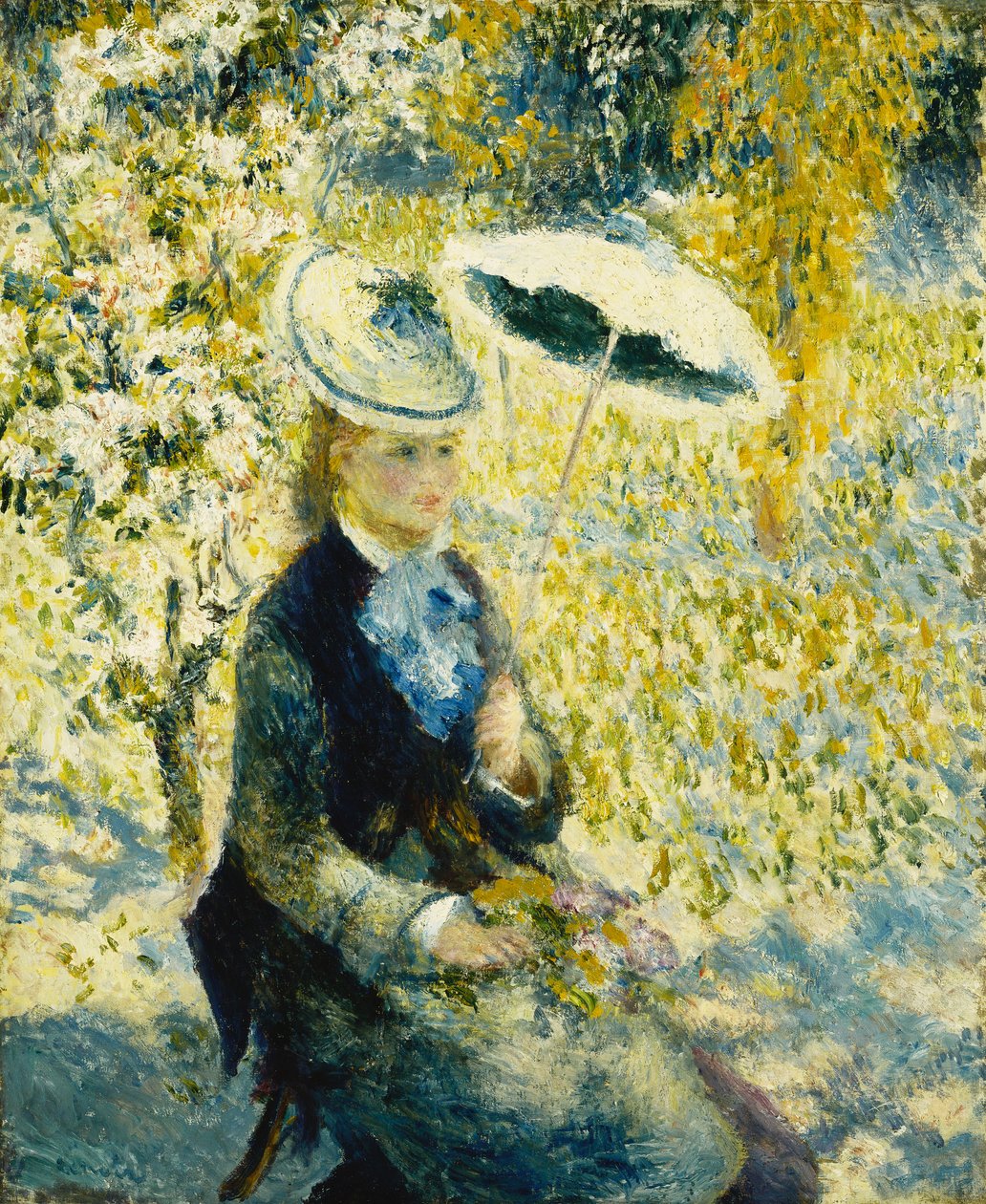 Der Regenschirm von Pierre Auguste Renoir