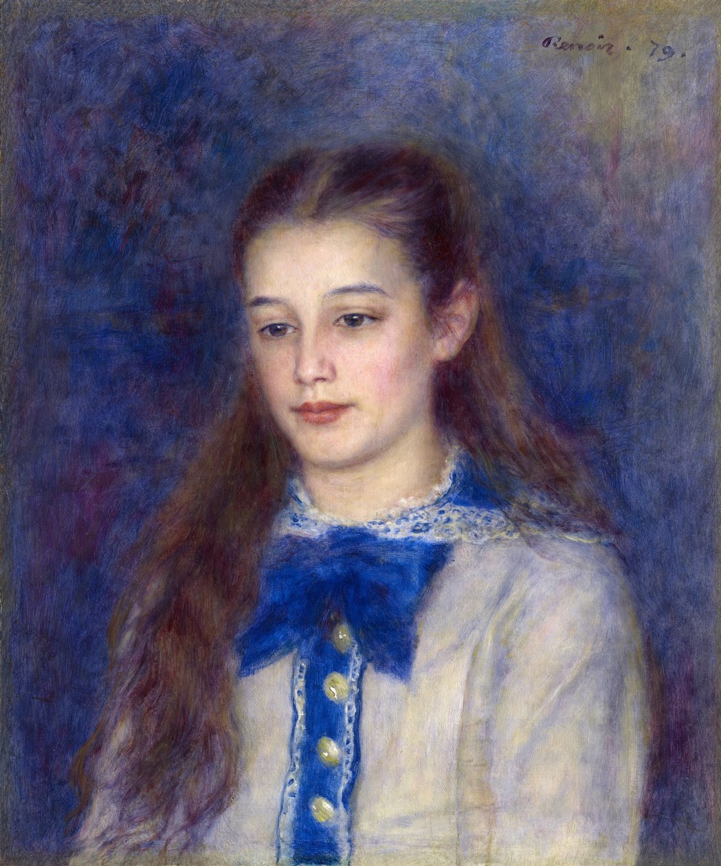 Thérèse Berard, 1879 von Pierre Auguste Renoir