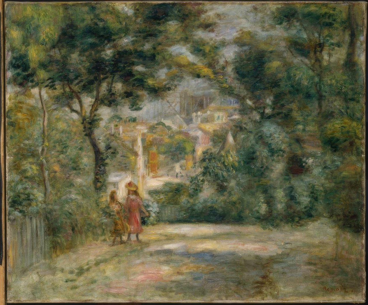 Vue du Sacré-Cœur von Pierre Auguste Renoir