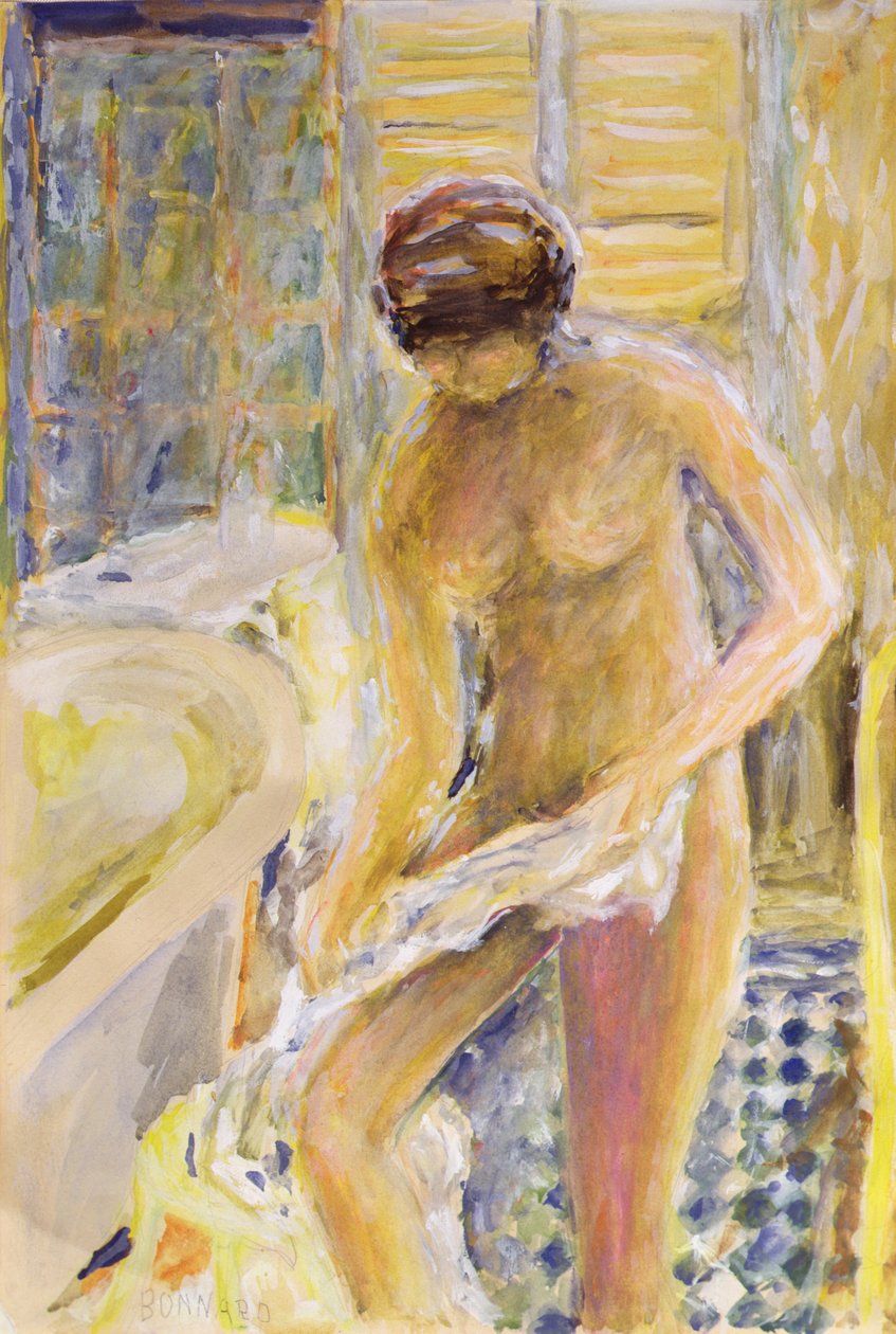 Nach dem Bad, ca. 1933 von Pierre Bonnard