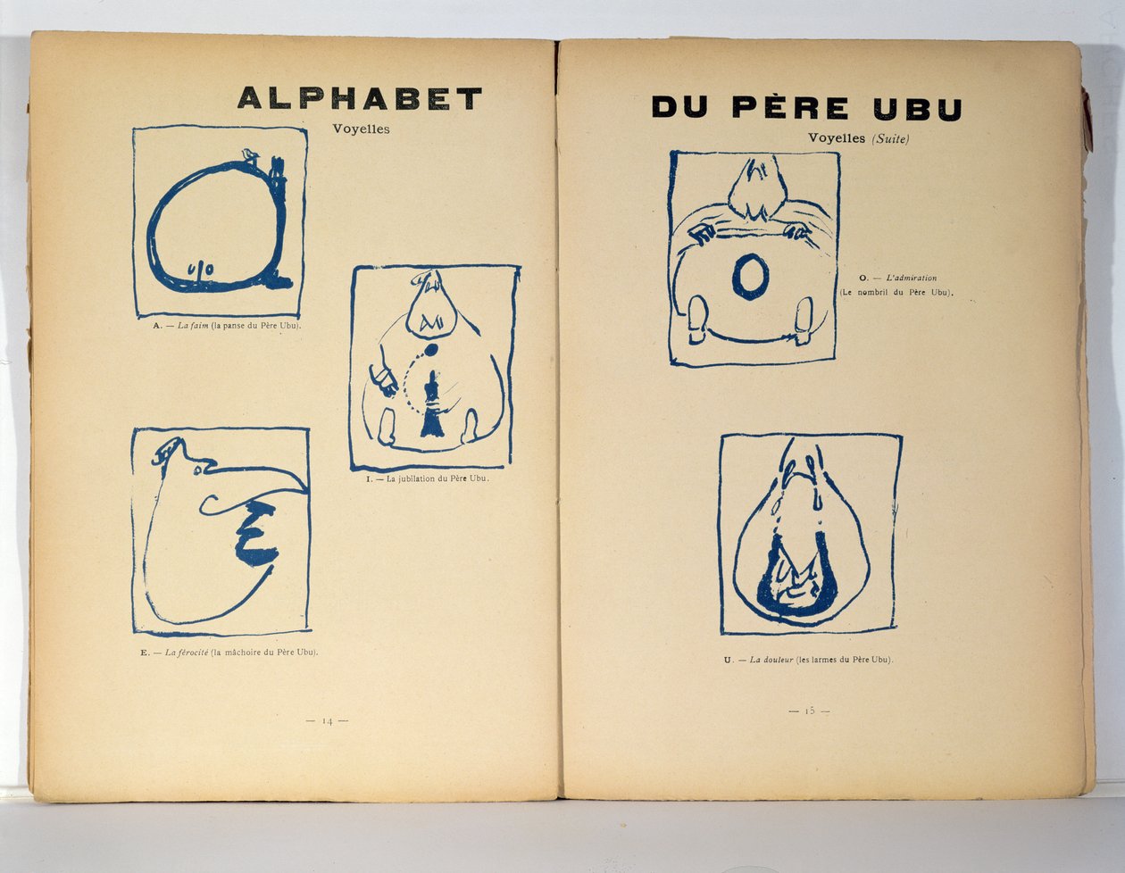 Alphabet des Père Ubu von Pierre Bonnard