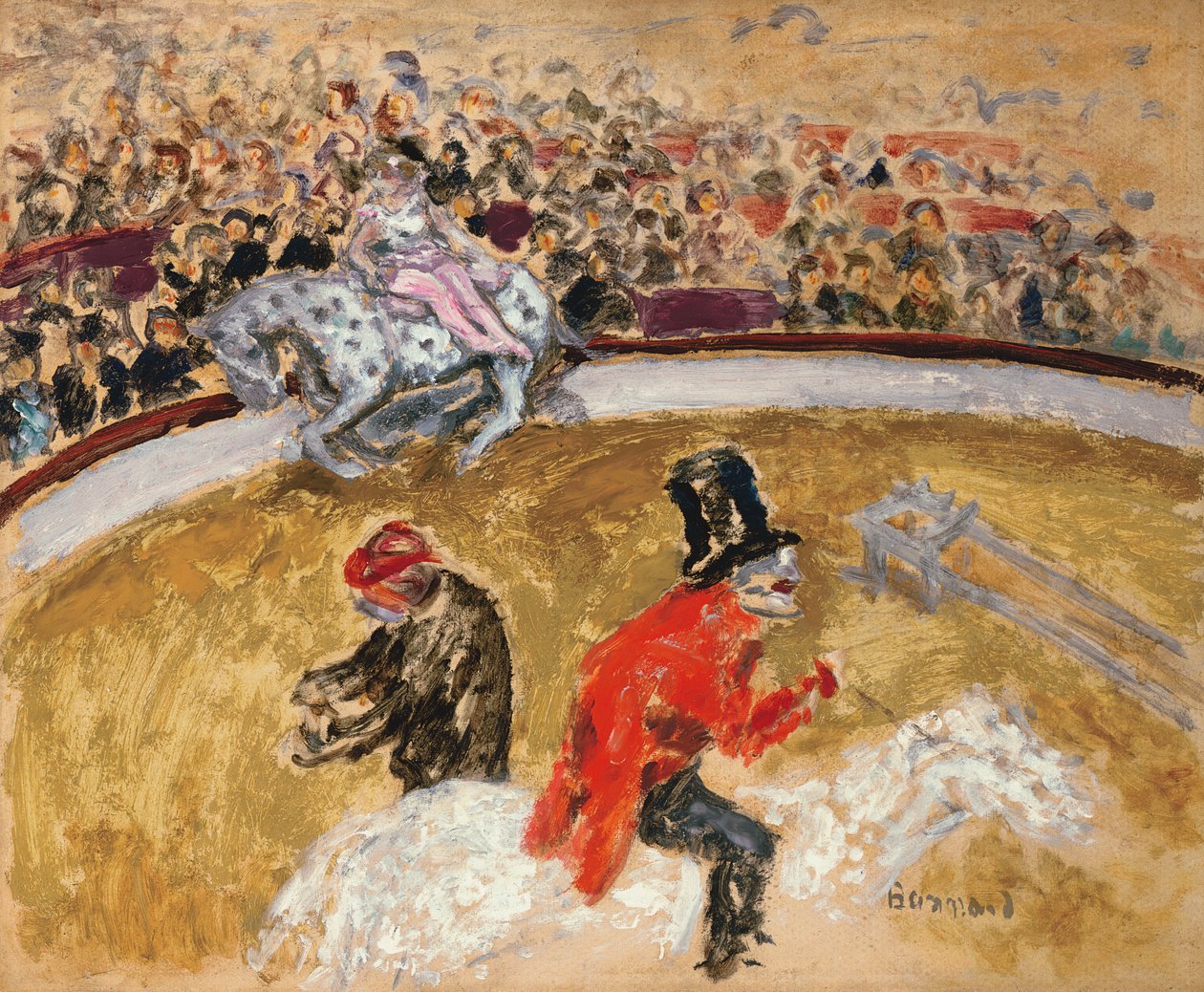Im Zirkus, ca. 1897 von Pierre Bonnard