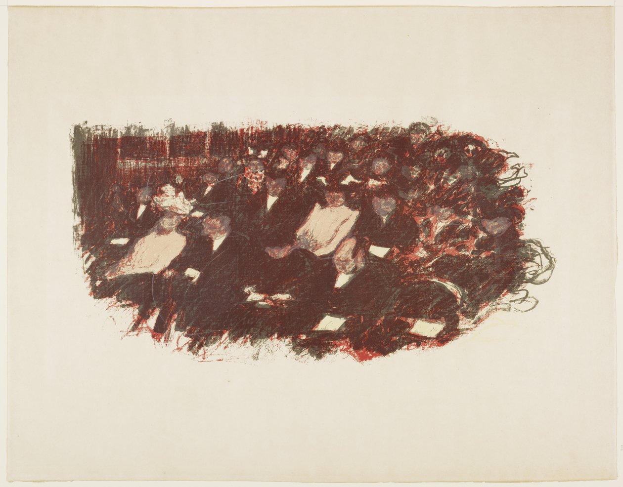 Im Theater, ca. 1897-1898 (veröffentlicht 1899) von Pierre Bonnard