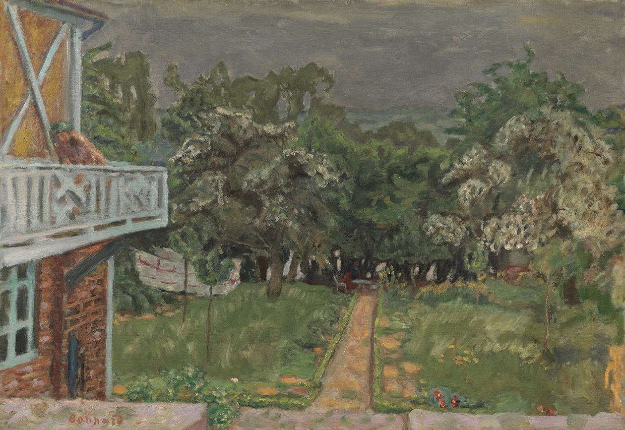 Blauer Balkon von Pierre Bonnard