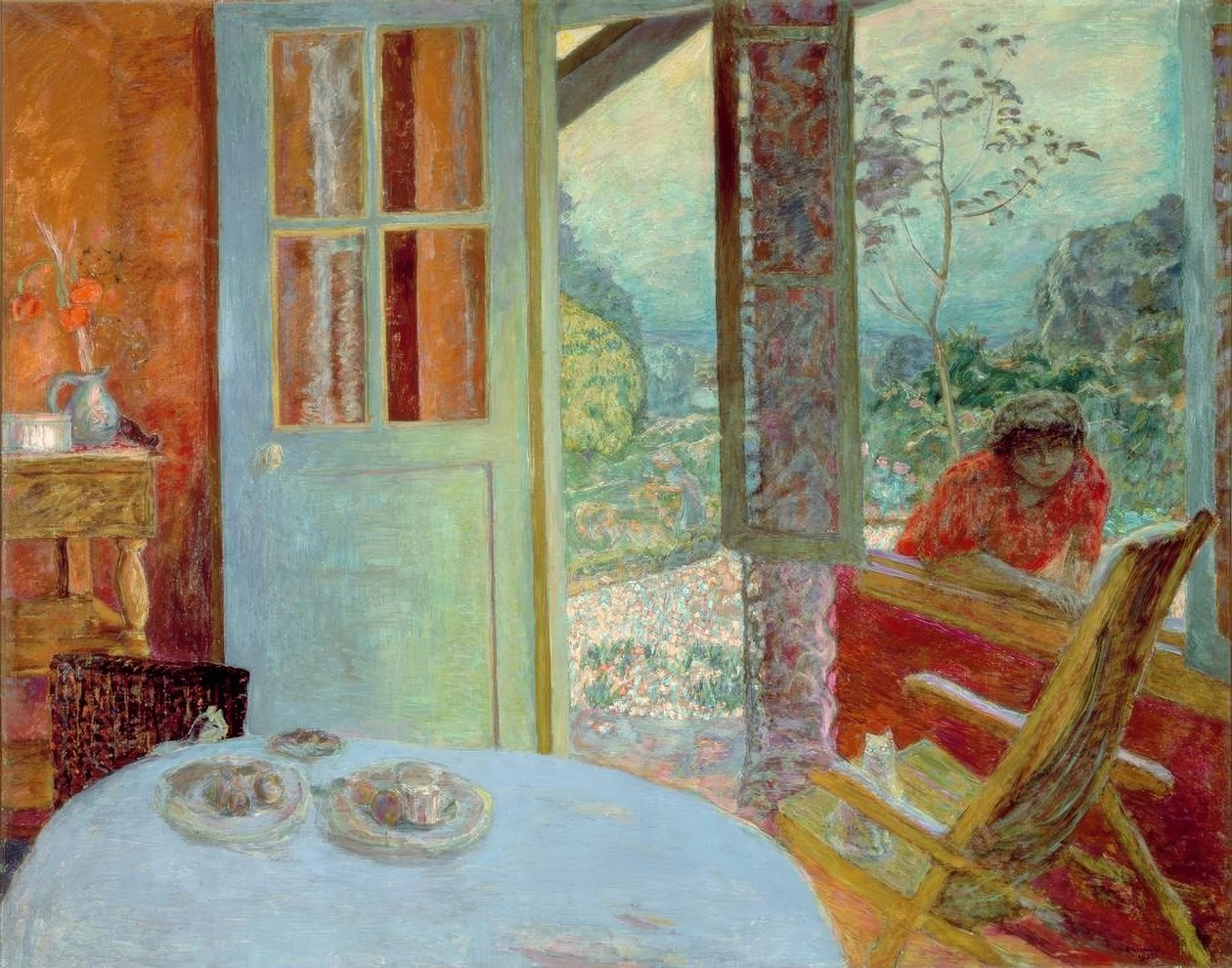 Das Esszimmer auf dem Lande von Pierre Bonnard