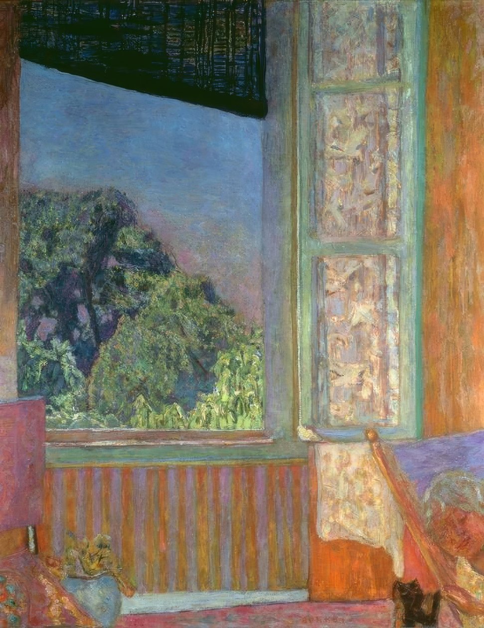 Das offene Fenster von Pierre Bonnard