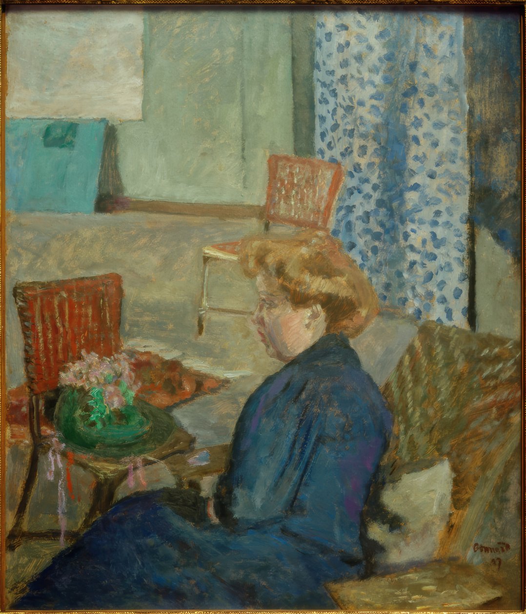 Die Modistin, 1907 von Pierre Bonnard