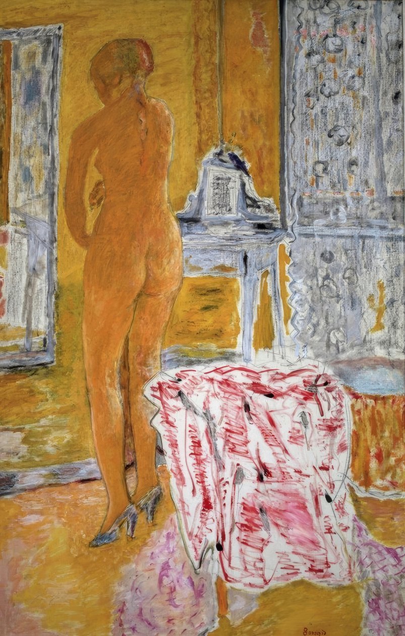 Der große gelbe Akt von Pierre Bonnard