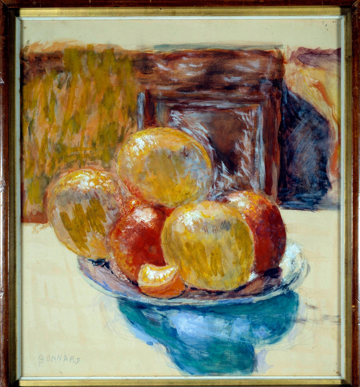 Früchte: klare Harmonie von Pierre Bonnard