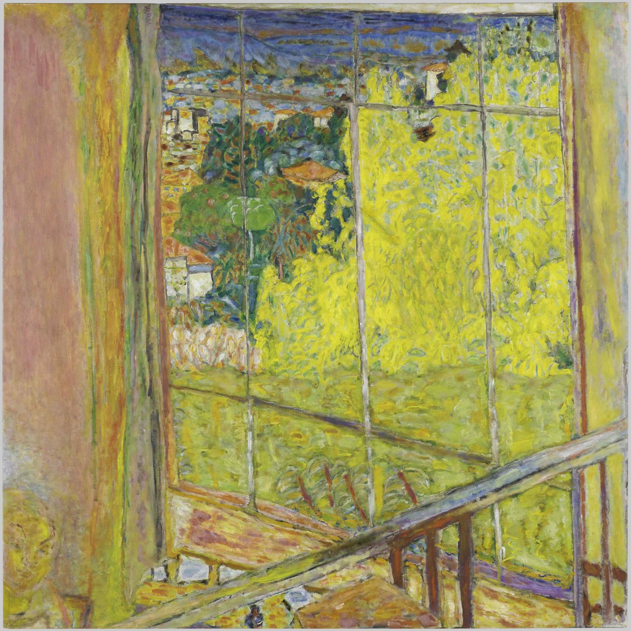 Das Atelier mit Mimose, 1939-1946 von Pierre Bonnard