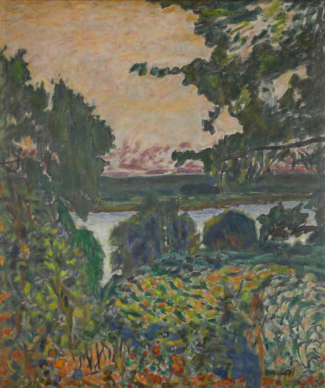 La Seine à Vernon, 1915 von Pierre Bonnard