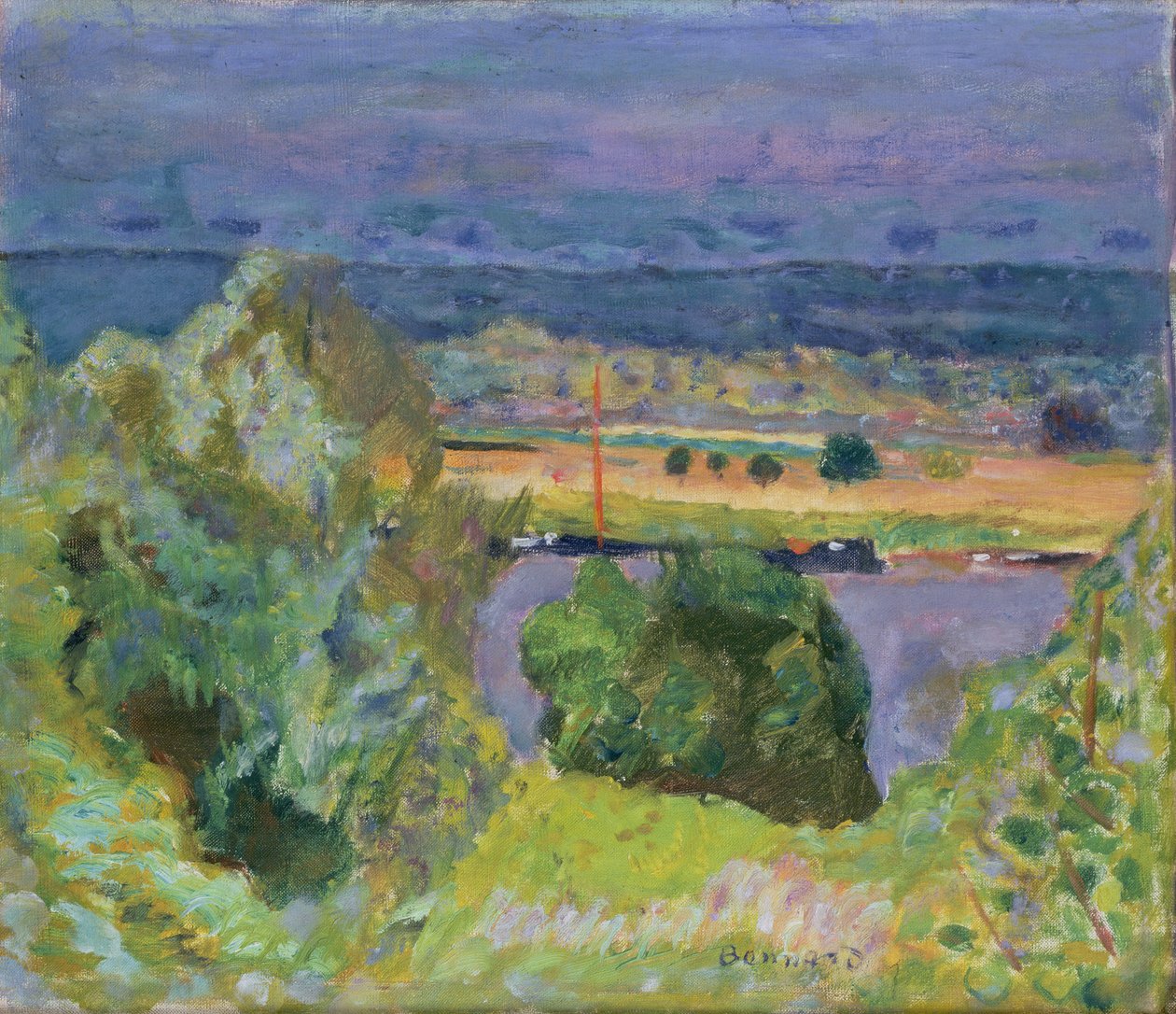 Die Seine bei Vernon von Pierre Bonnard