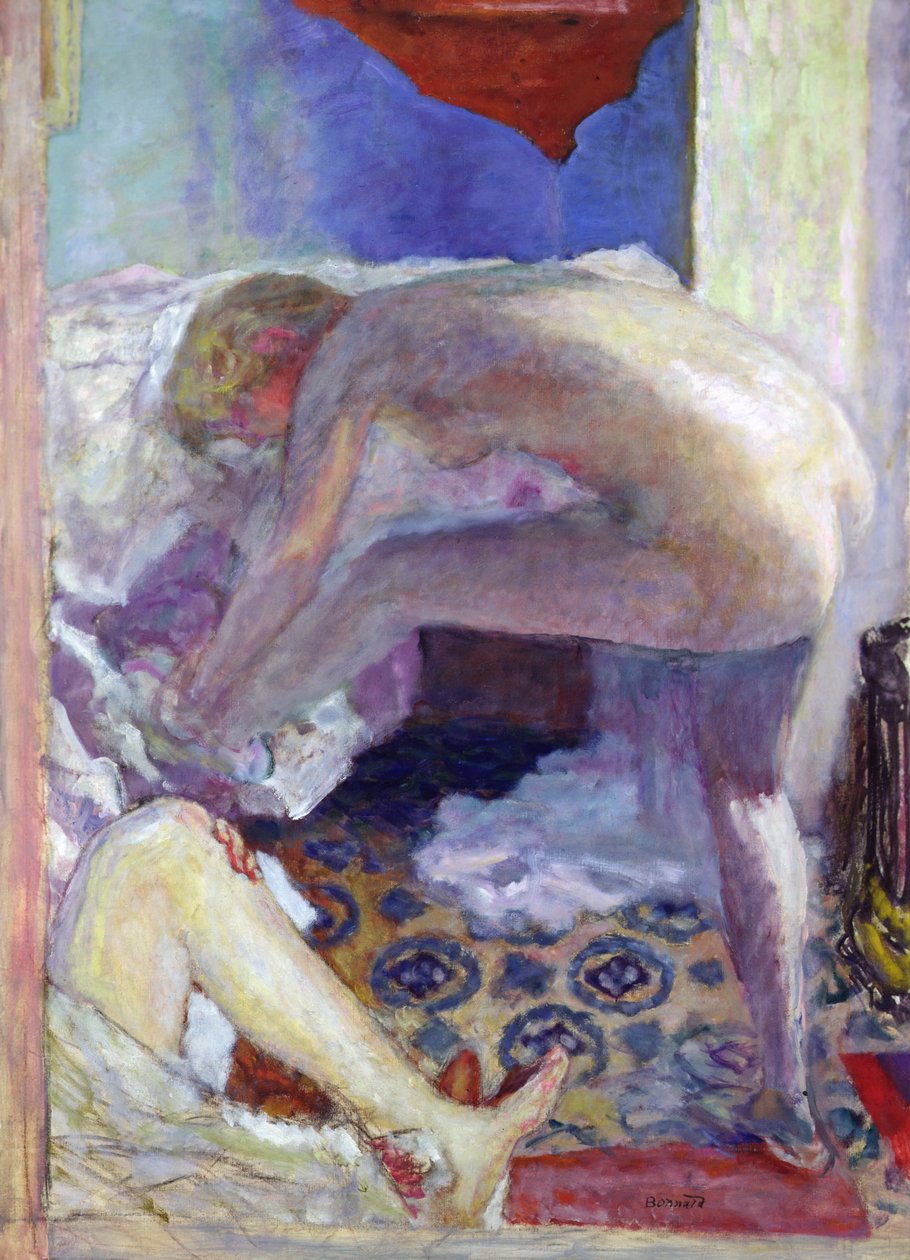 Großer blauer Akt von Pierre Bonnard