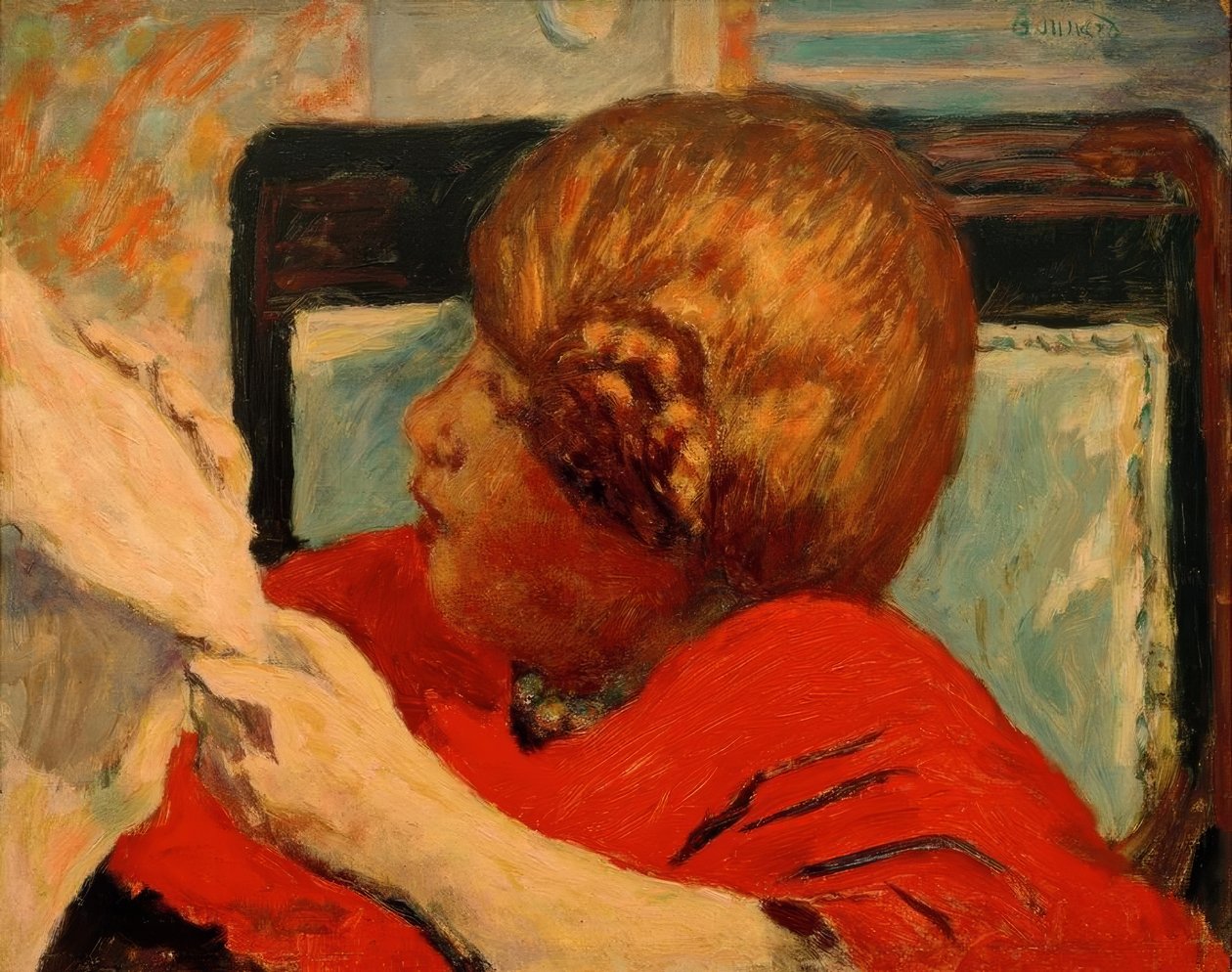 Lesende von Pierre Bonnard