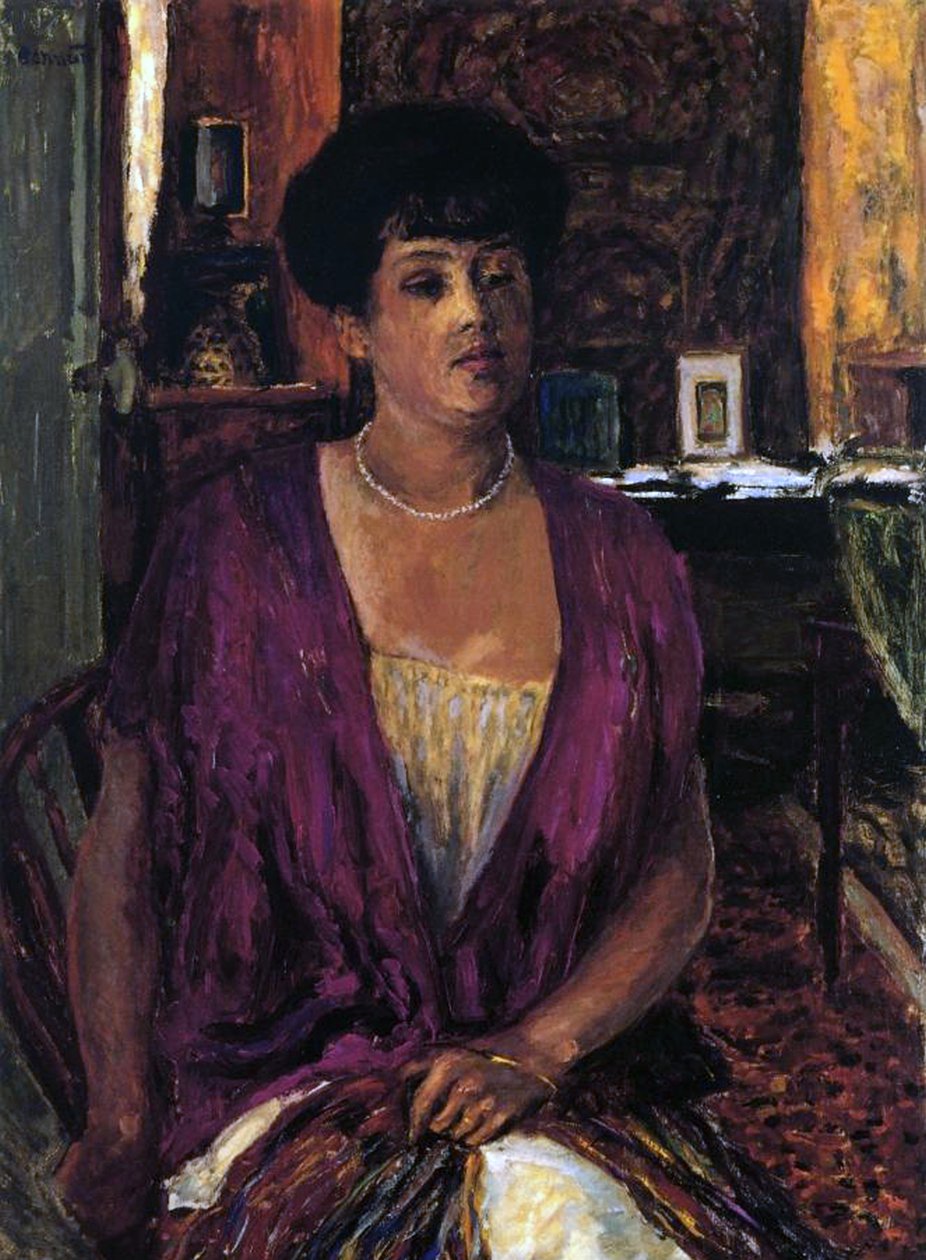 Madame Claude Anet, 1910 von Pierre Bonnard