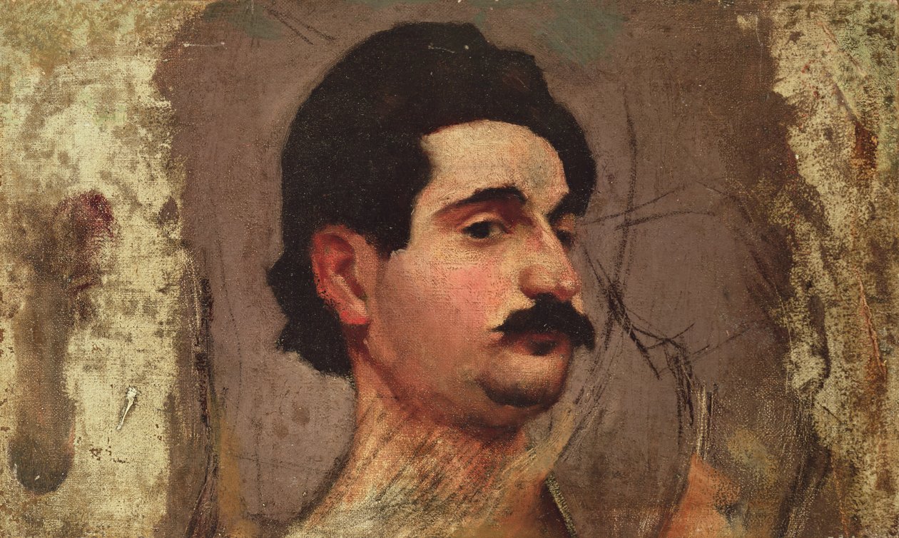Mann mit Schnurrbart, ca. 1887-88 von Pierre Bonnard