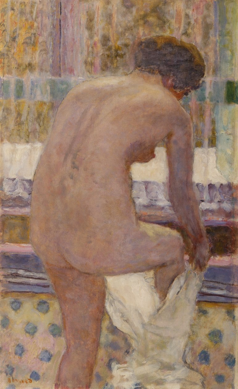 Nackt beim Ankleiden von Pierre Bonnard