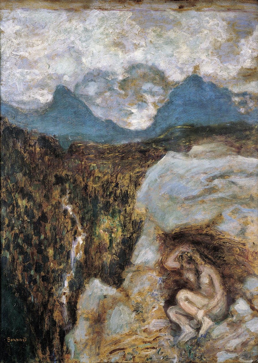 Nue au Rocher von Pierre Bonnard