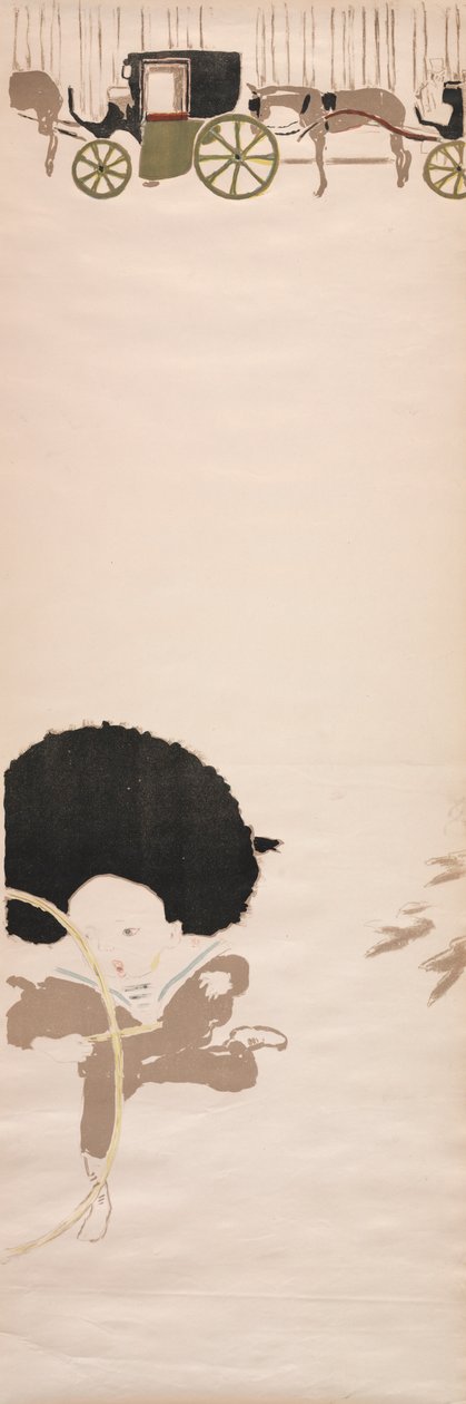 Kinderwagenpromenade, Fries der Kutschen, 1895 von Pierre Bonnard