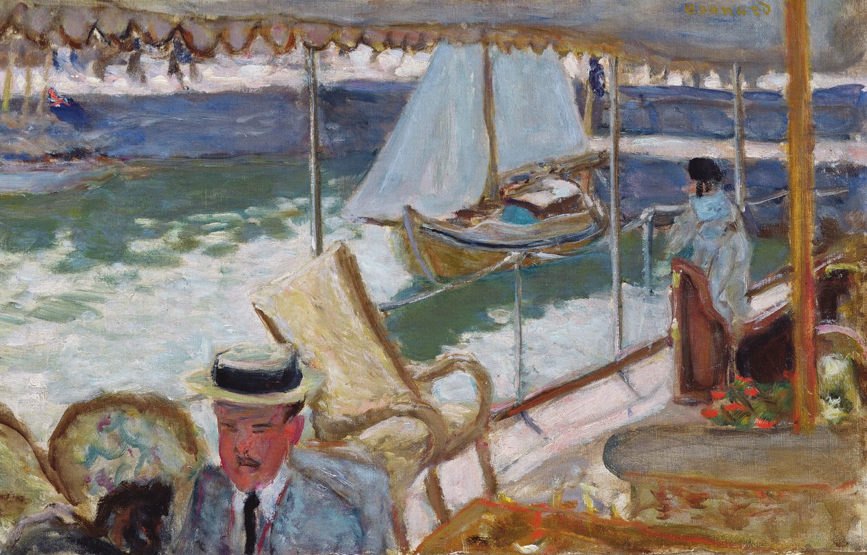 Auf der Yacht, 1912 von Pierre Bonnard