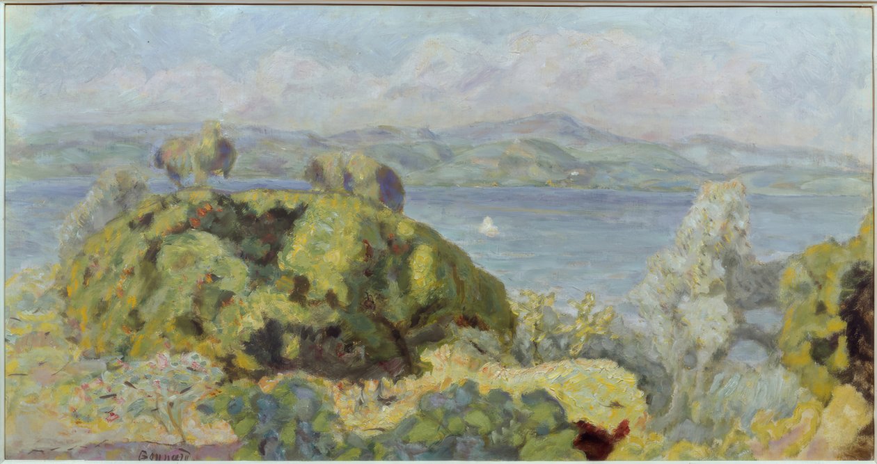 Landschaft oder Schönes Unwetter von Pierre Bonnard