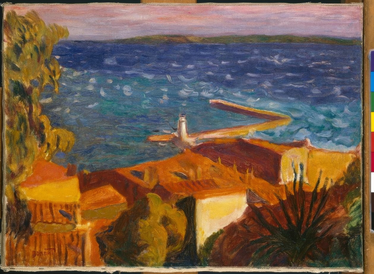Kleiner Mittelmeerhafen von Pierre Bonnard