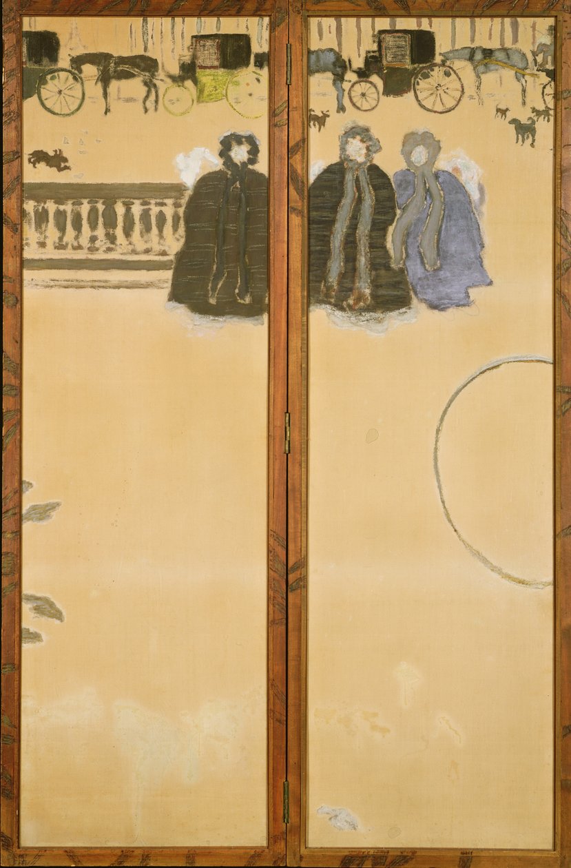 Promenade der Ammen von Pierre Bonnard