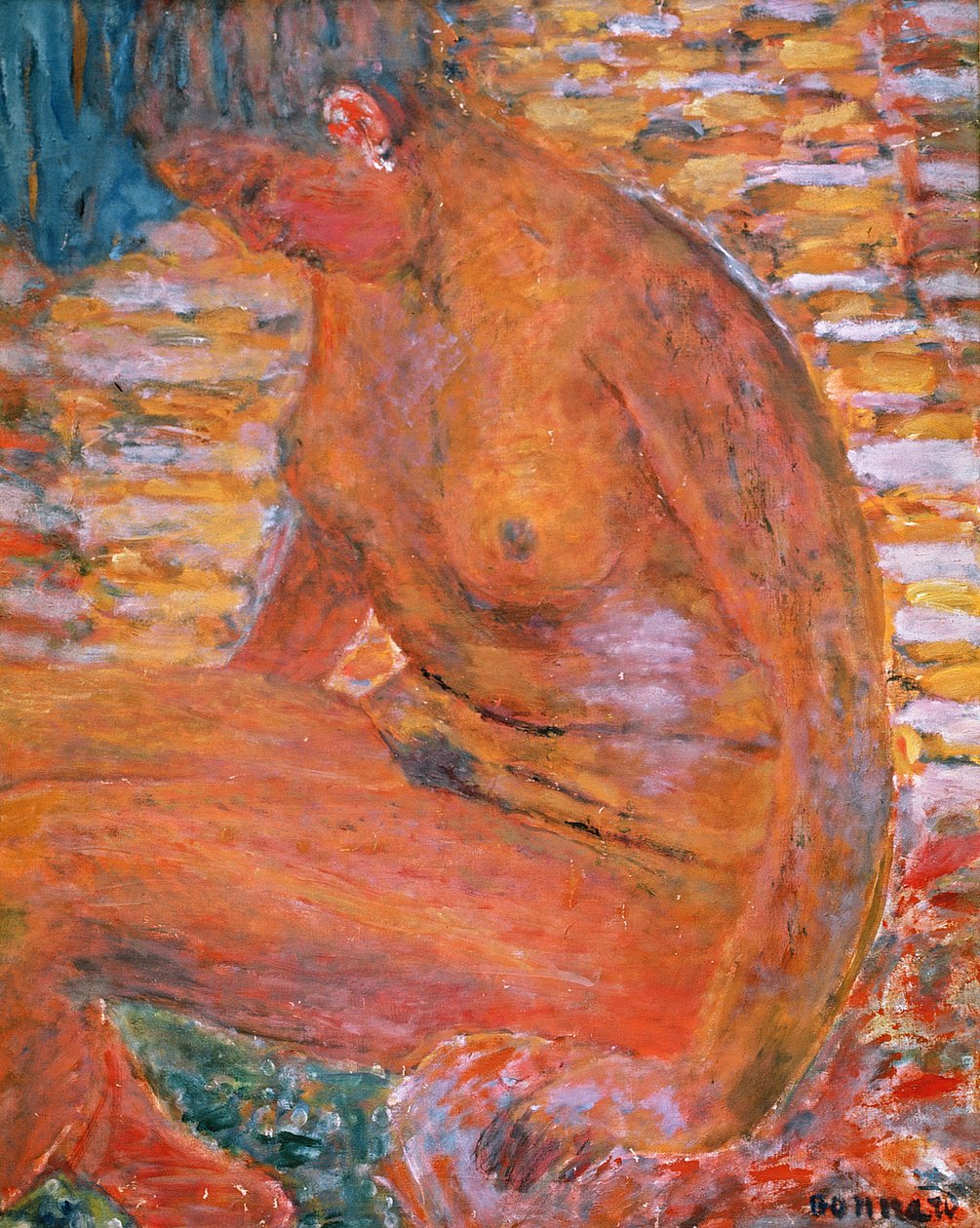Düsterer Akt von Pierre Bonnard