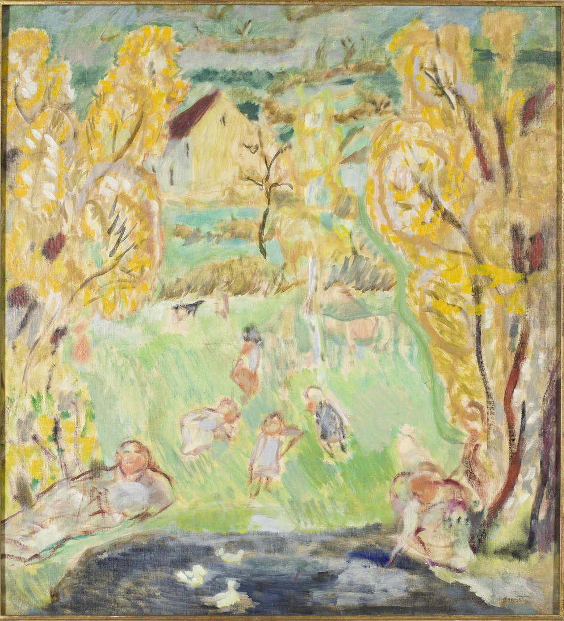 Frühlingsstudie, 1912 von Pierre Bonnard