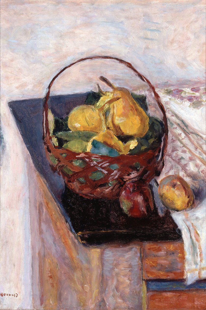 Der Obstkorb von Pierre Bonnard