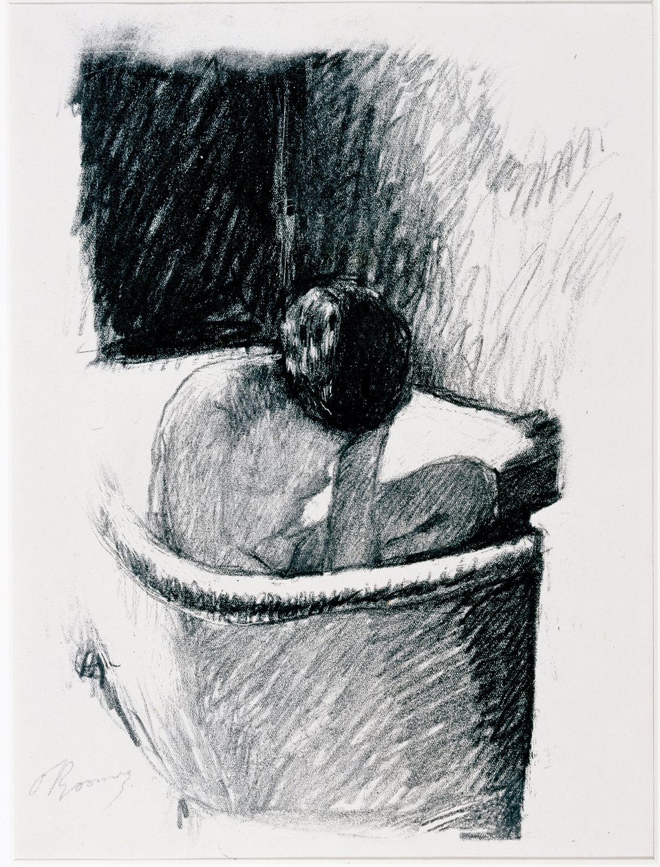 Das Bad, ca. 1925 von Pierre Bonnard