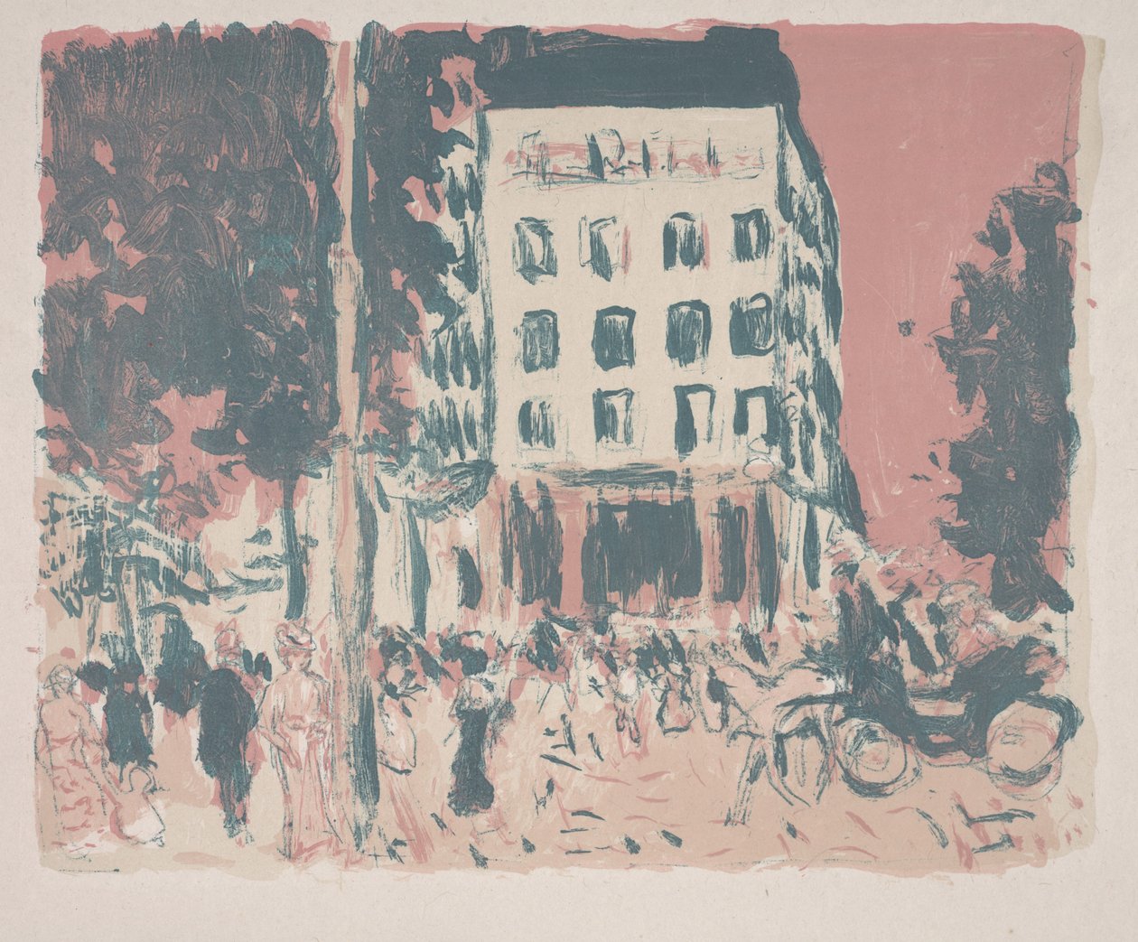 Die Boulevards von Pierre Bonnard