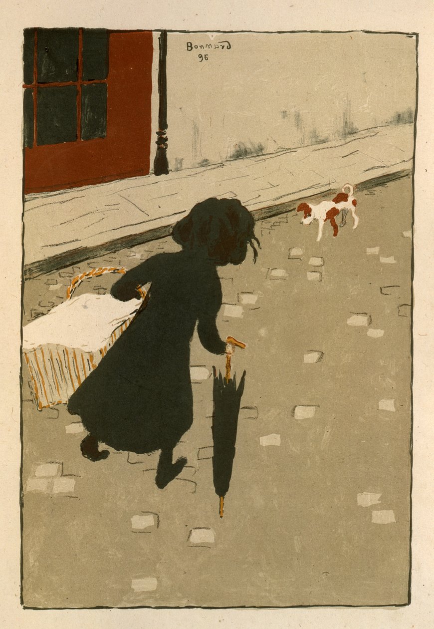 Das kleine Wäschemädchen, 1896 von Pierre Bonnard
