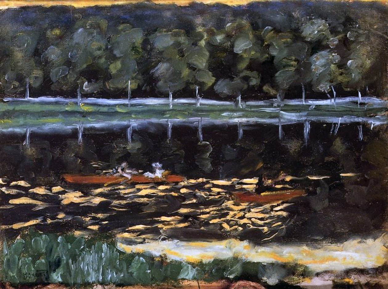 Die Ruderpartie, ca. 1905 von Pierre Bonnard