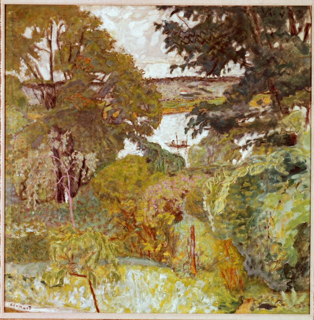 Die Seine bei Vernonnet, ca. 1930 von Pierre Bonnard