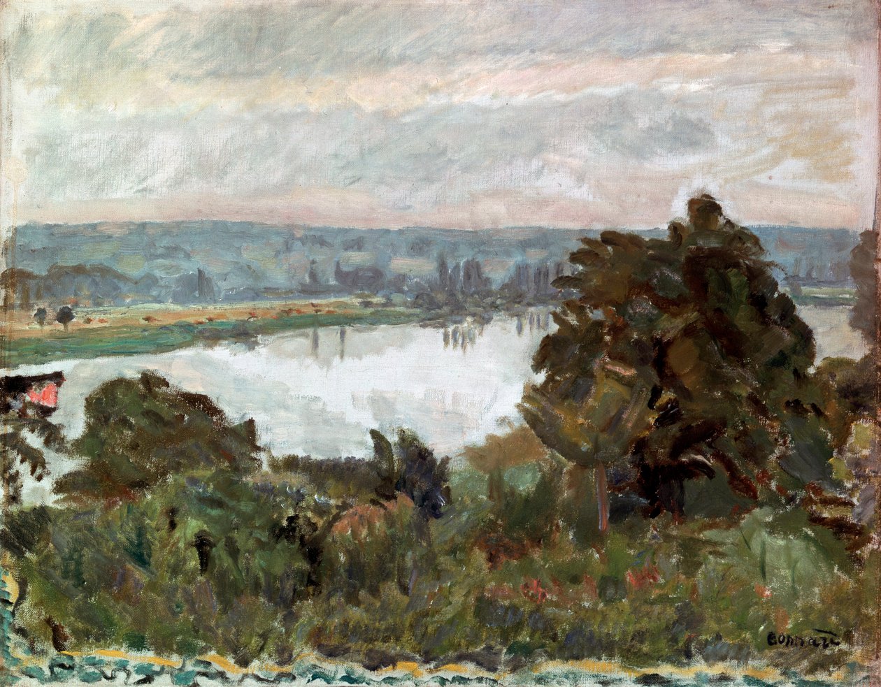 Die Seine bei Vernon, ca. 1911 von Pierre Bonnard