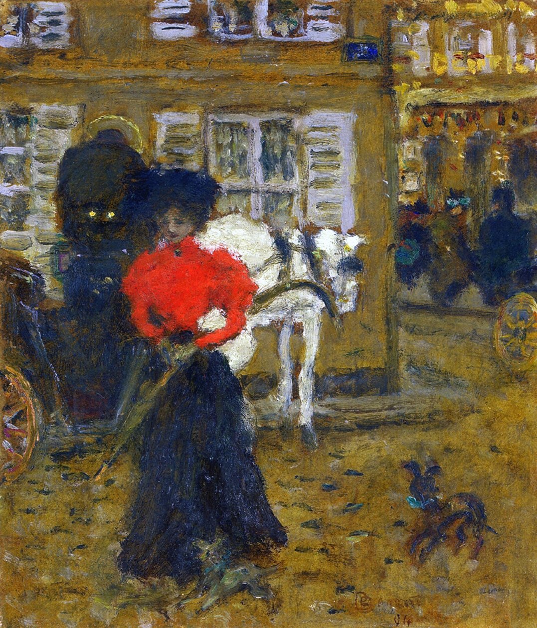 Frau auf der Straße, 1894 von Pierre Bonnard