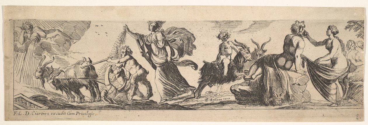 Bacchanal von Pierre Brebiette