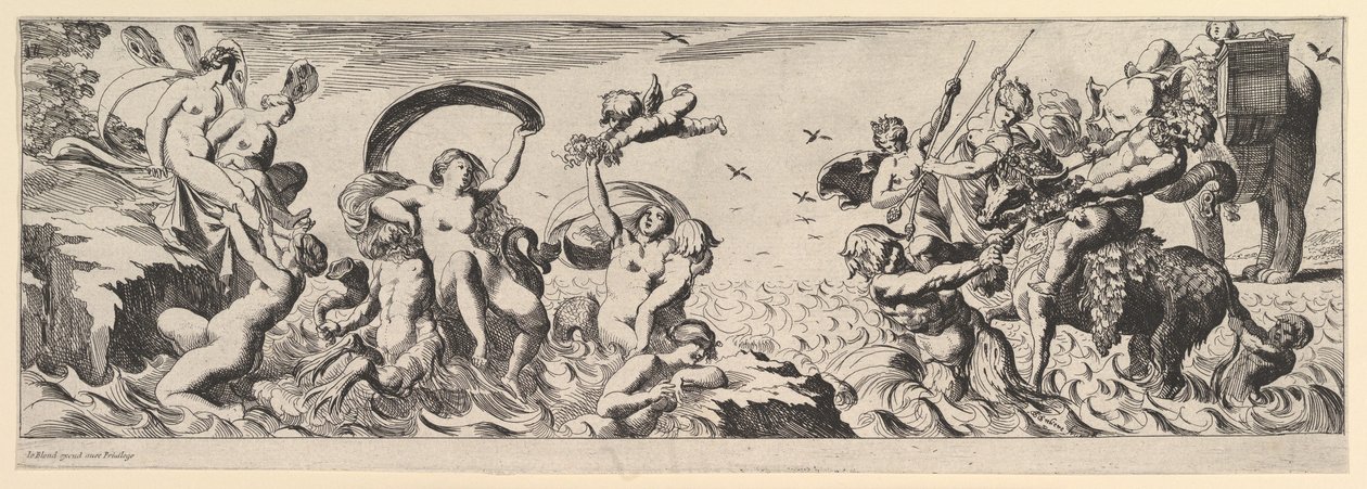Bacchanal, 17. Jahrhundert von Pierre Brebiette