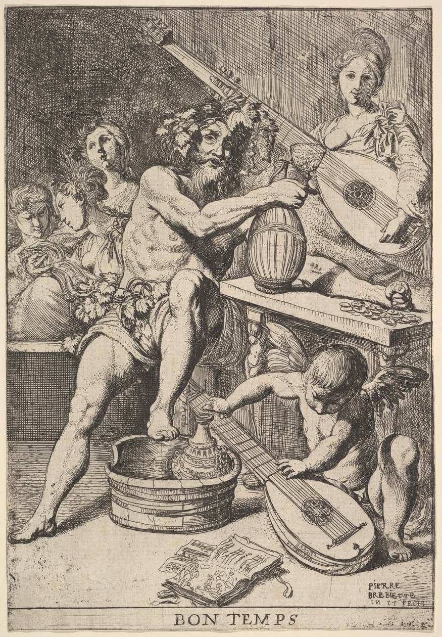 Bon Temps (1610-42) von Pierre Brebiette