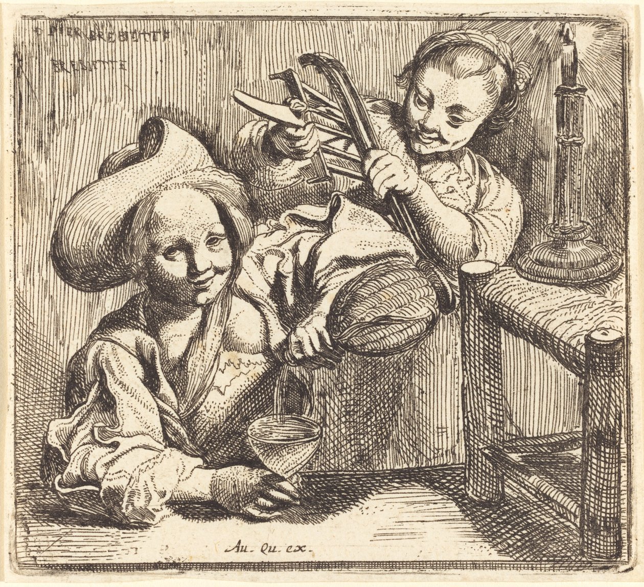 Die Taverne der kleinen Mädchen von Pierre Brebiette
