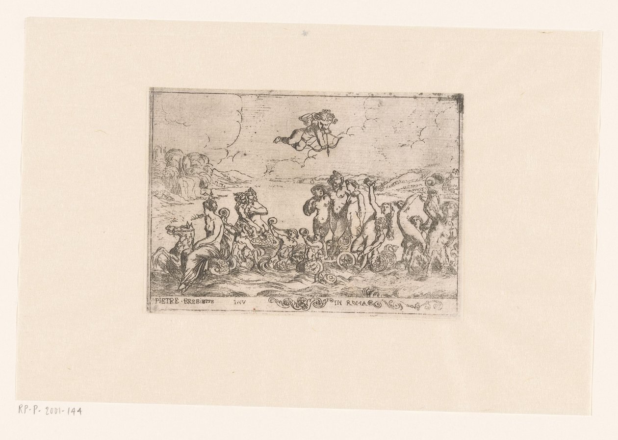 Triumph der Venus von Pierre Brebiette